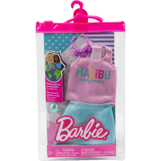 Barbie Fashion Pack: Pink Malibu Tank Top 