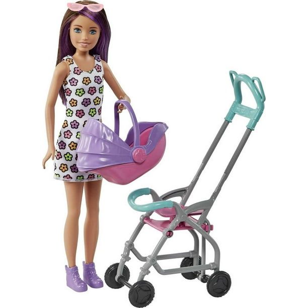 Barbie Babysitters Inc. Poupées et coffret de jeu, 3 ans et plus