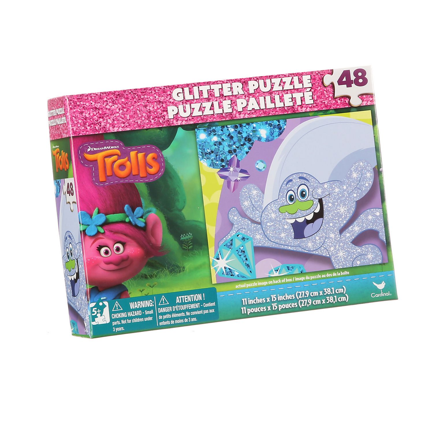 Trolls 48-Piece Glitter Jigsaw Puzzle | Walmart Canada