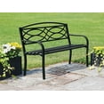 thumbnail image 1 of Banc de jardin de hometrends - Noir, 1 of 2