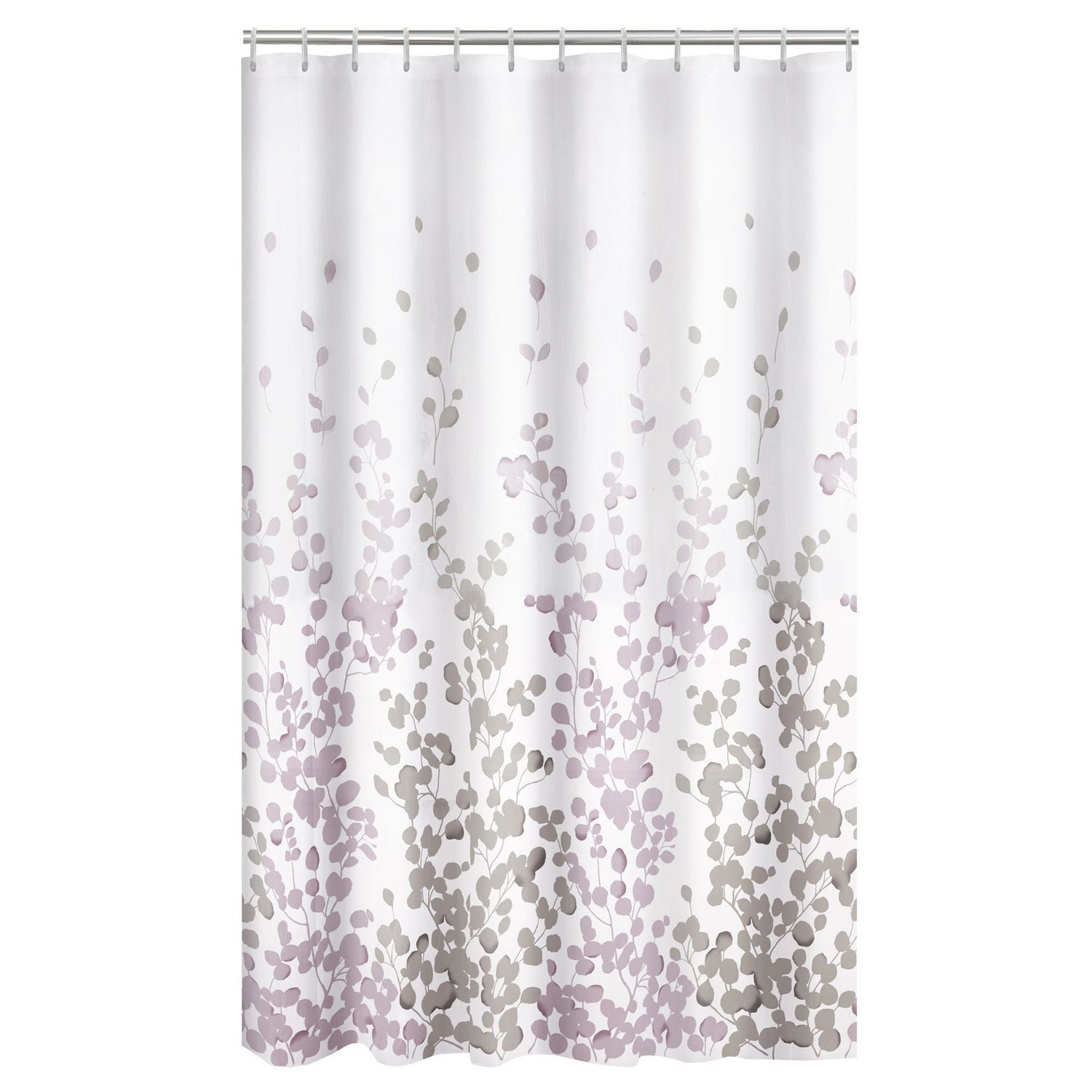 Splash Home Dowti Shower Curtain Hooks for Bathroom Curtains in Chrome  (12-Pack)