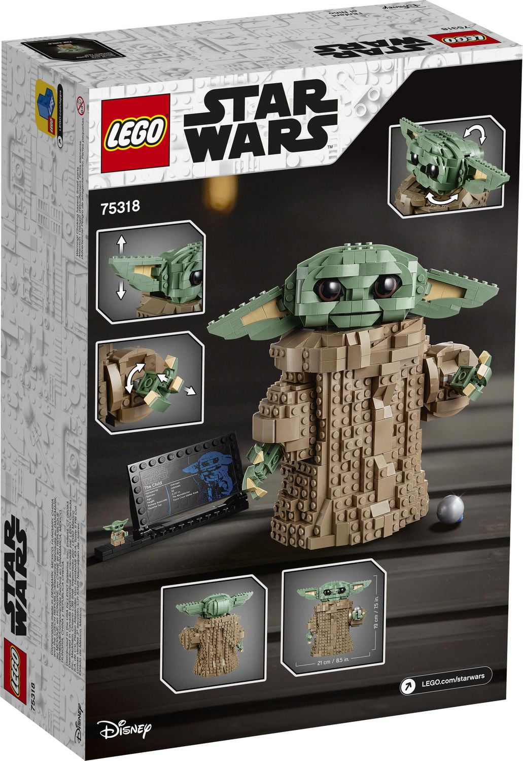 Baby yoda lego price sale