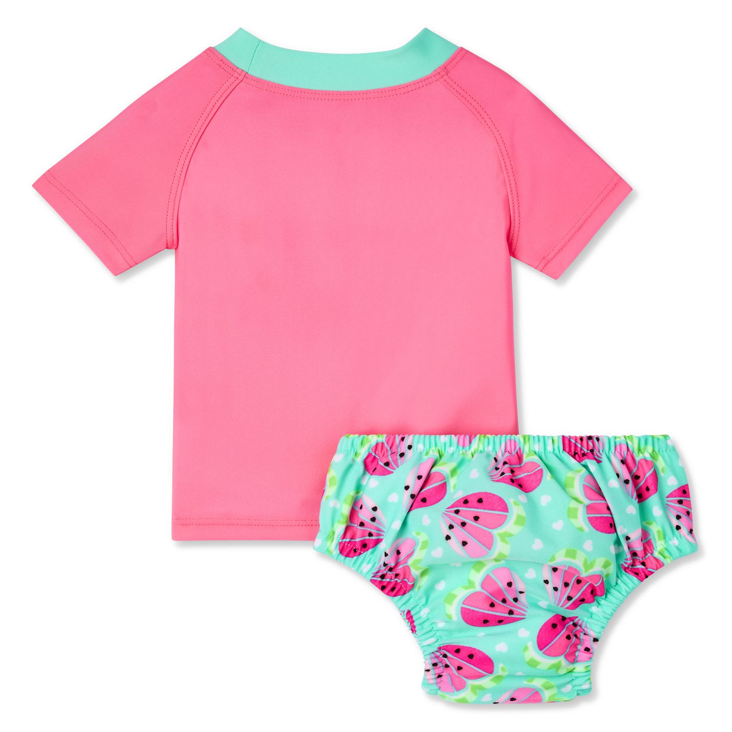 Ensemble maillot de bain avec couche George pour b b s filles