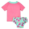 thumbnail image 2 of Ensemble maillot de bain avec couche George pour bébés filles, 2 of 2