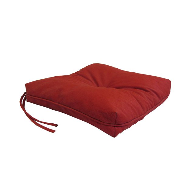 hometrends Solid Red Seat Cushion Walmart.ca