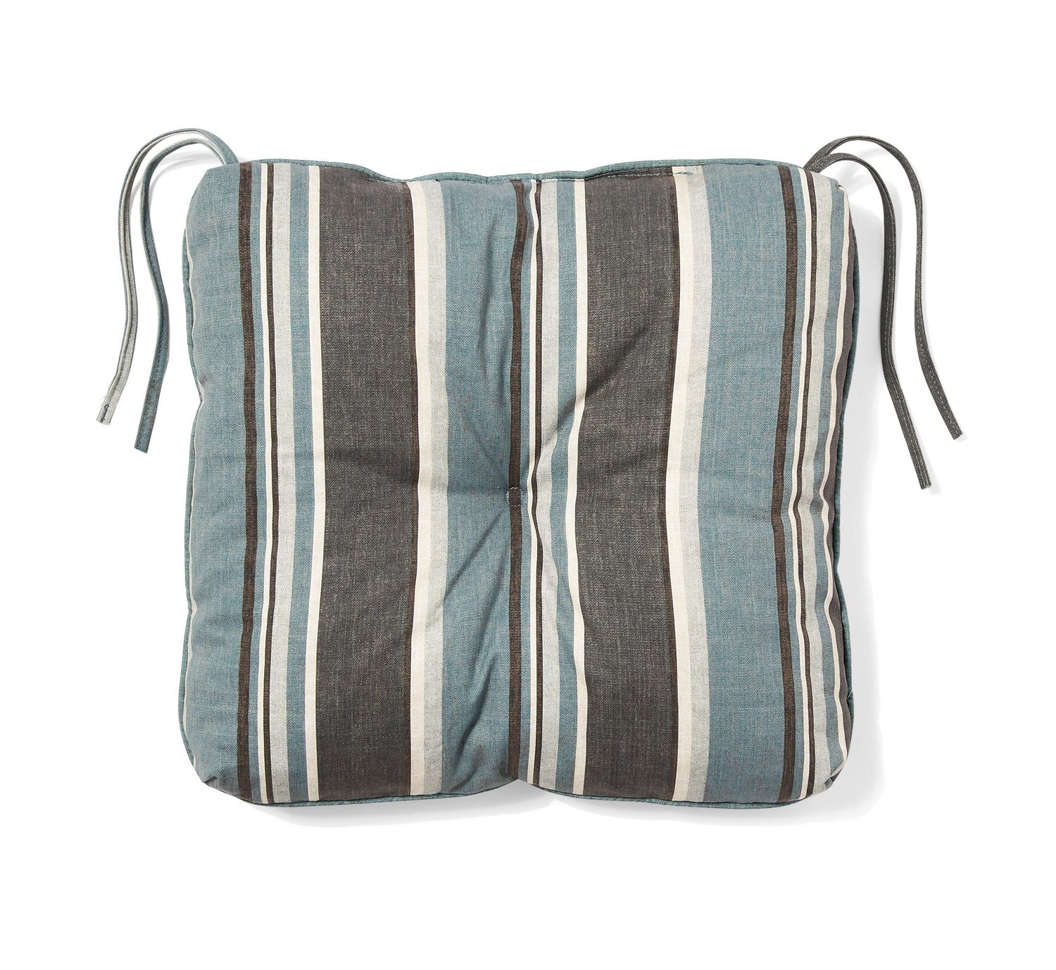 hometrends Reversible Seat Cushion, Grey Stripes Walmart Canada
