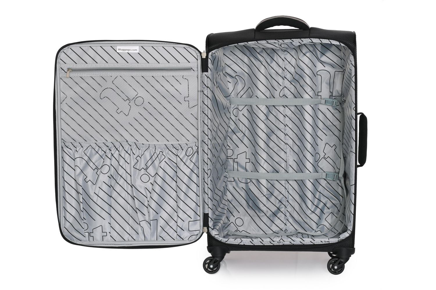 it luggage 21 GT LITE Ultra Lightweight Softside Carry On Luggage 21 Softside Carry on Luggage 32L Walmart