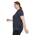 thumbnail image 2 of Athletic Works Plus Women's Space Dyed Tee, 2 of 6
