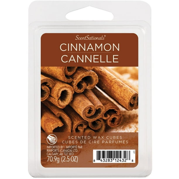 ScentSationals Scented Wax Cubes - Cinnamon, 2.5 oz (70.9 g) 