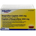 thumbnail image 1 of Equate Ibuprofen Caplets 200 mg, 1 of 1