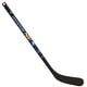 Mini-bâton de joueur de hockey en composite LNH Edmonton Oilers, gaucher - blanc ou noir Mini bâton LNH Edmonton – image 1 sur 1