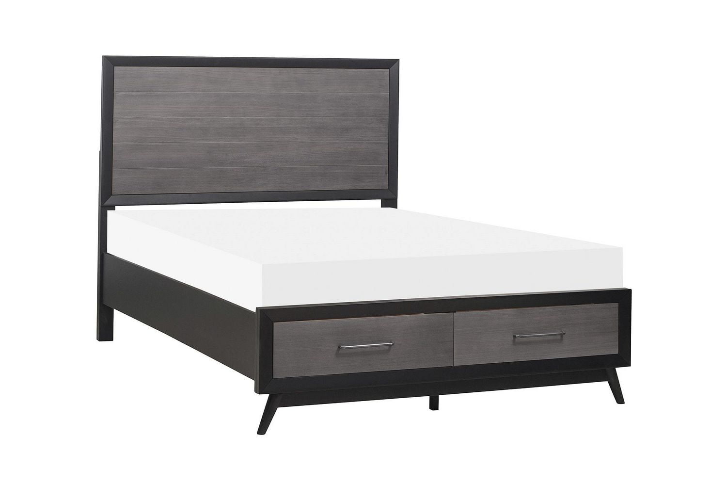 Topline Home Furnishings Grey Tone Queen Bed Walmart Canada