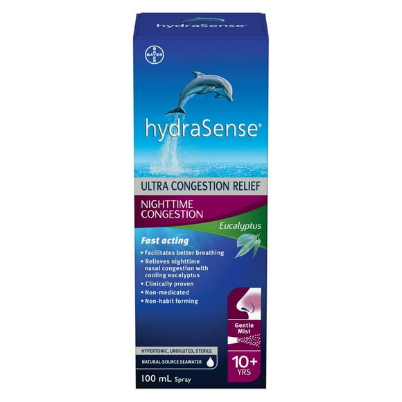 Vaporisateur Eucalyptus de hydraSense à soin nasal 100 ml