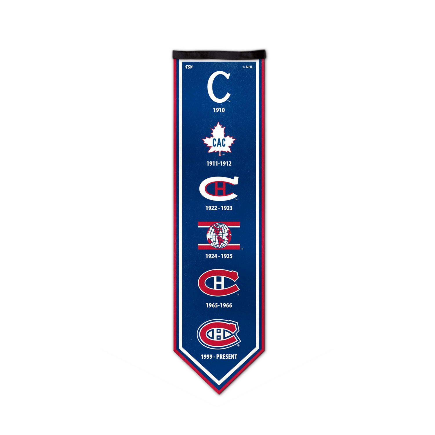 The Sports Vault 8 X 30 Legacy Banner Montreal Canadiens Walmart Canada