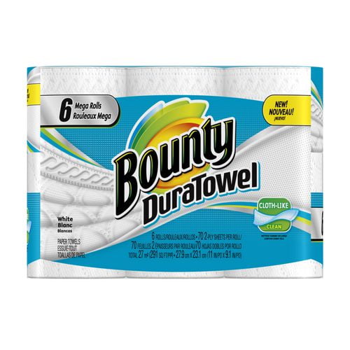 Bounty Duratowel Paper Towels, White | Walmart Canada