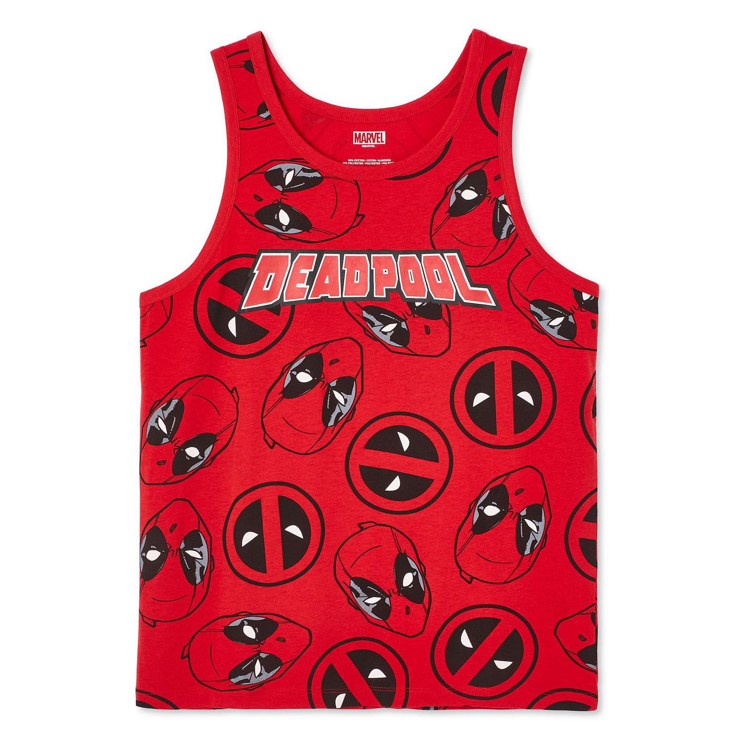 Marvel Men's Deadpool Tank, Sizes S-XL