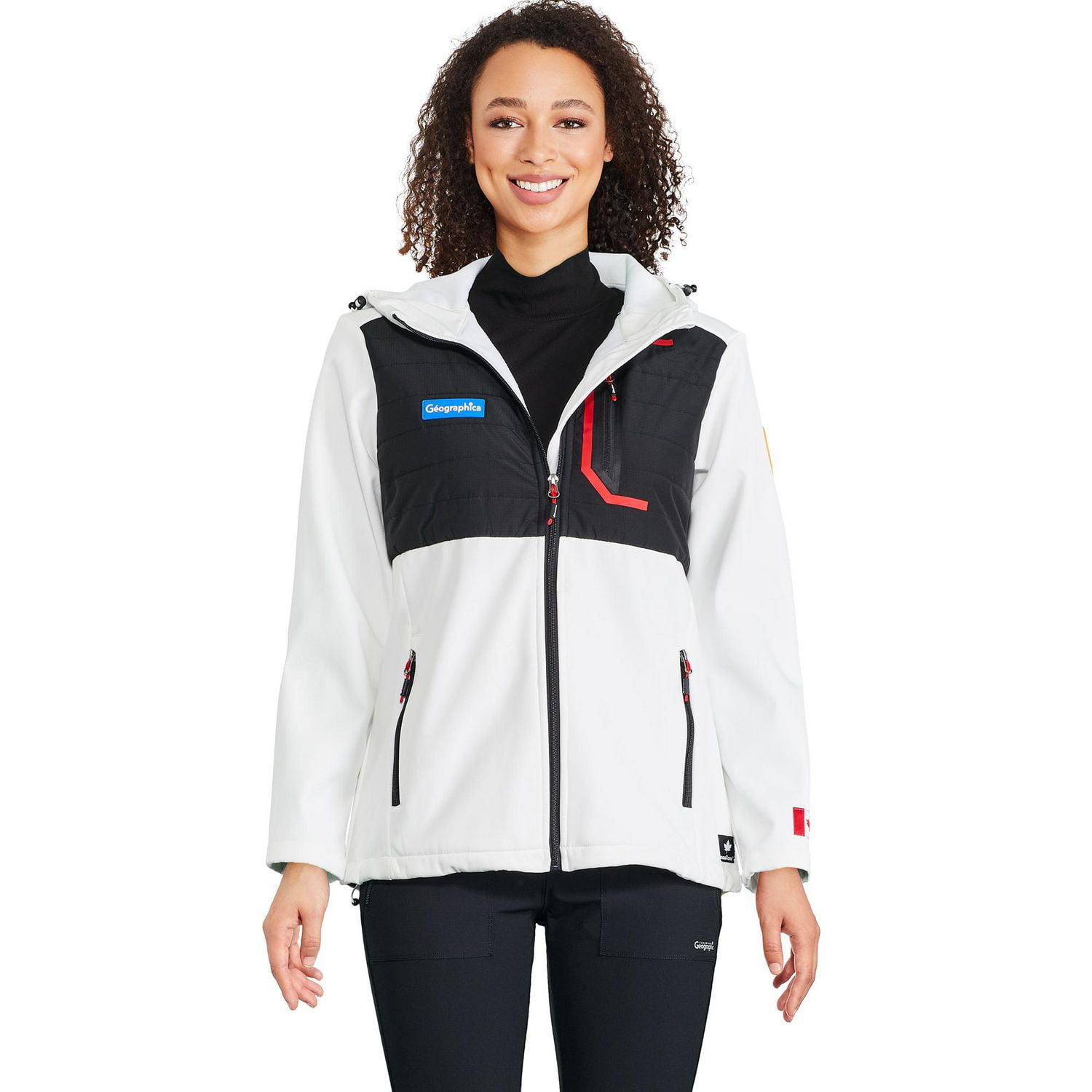 Canadiana x RCGS Women's Softshell Jacket - French, Sizes XS-XL