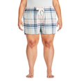 thumbnail image 1 of George Plus Women's Flannel Short, 1 of 6