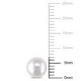 thumbnail image 2 of Miabella 7-7.5mm Cultured Freshwater Pearl 14 K Yellow Gold Stud Earrings, 2 of 4