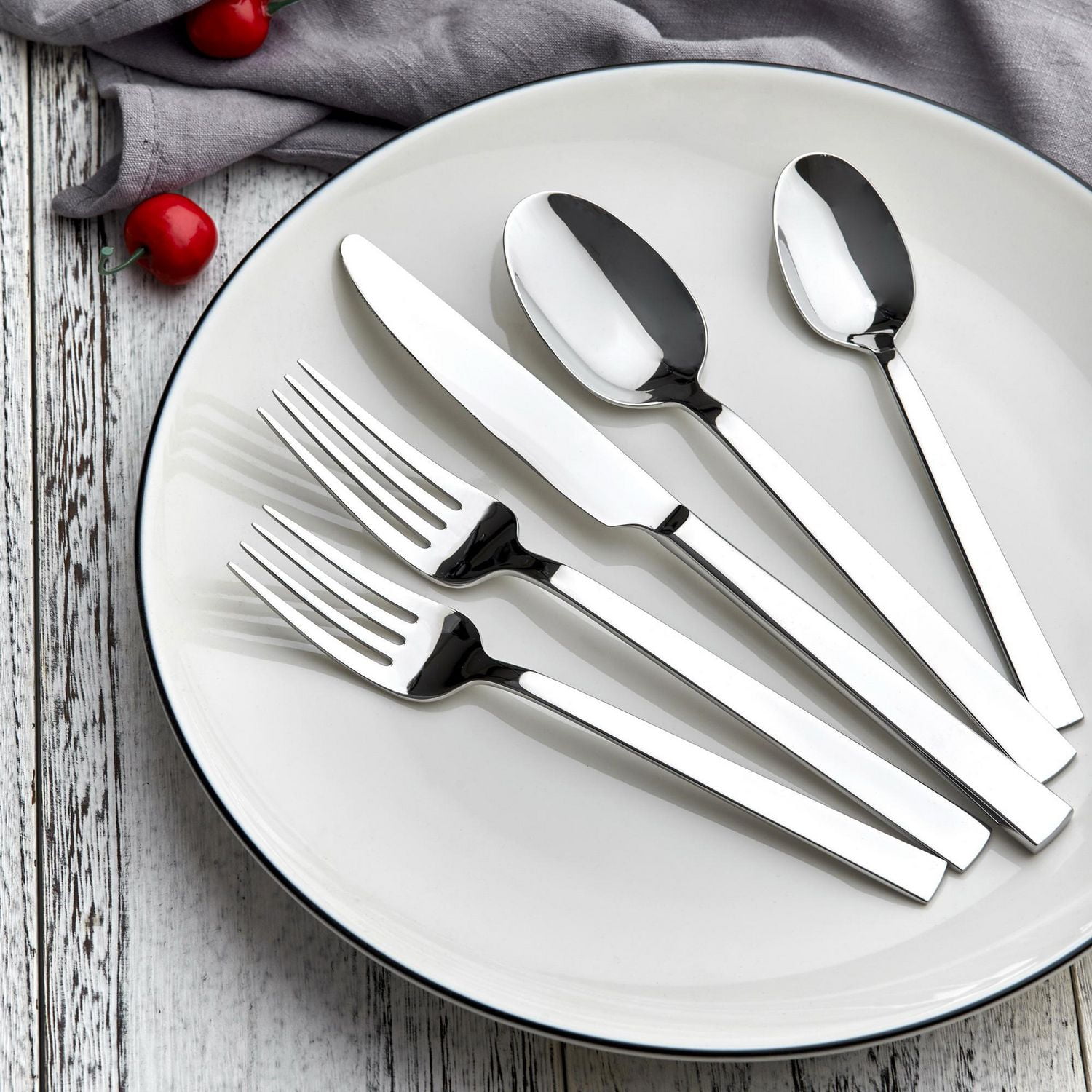 ORNATIVE Emma Silver Flatware 20pc Walmart Canada