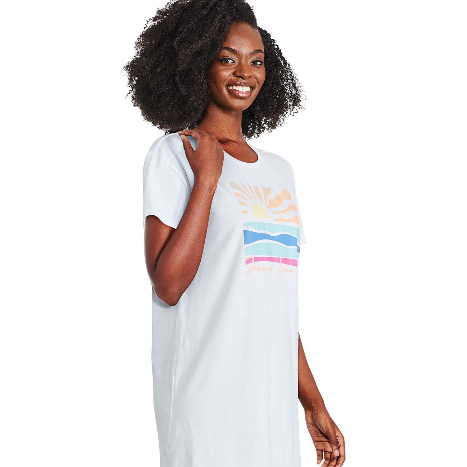 George Women's Crew Neckline Nightshirt