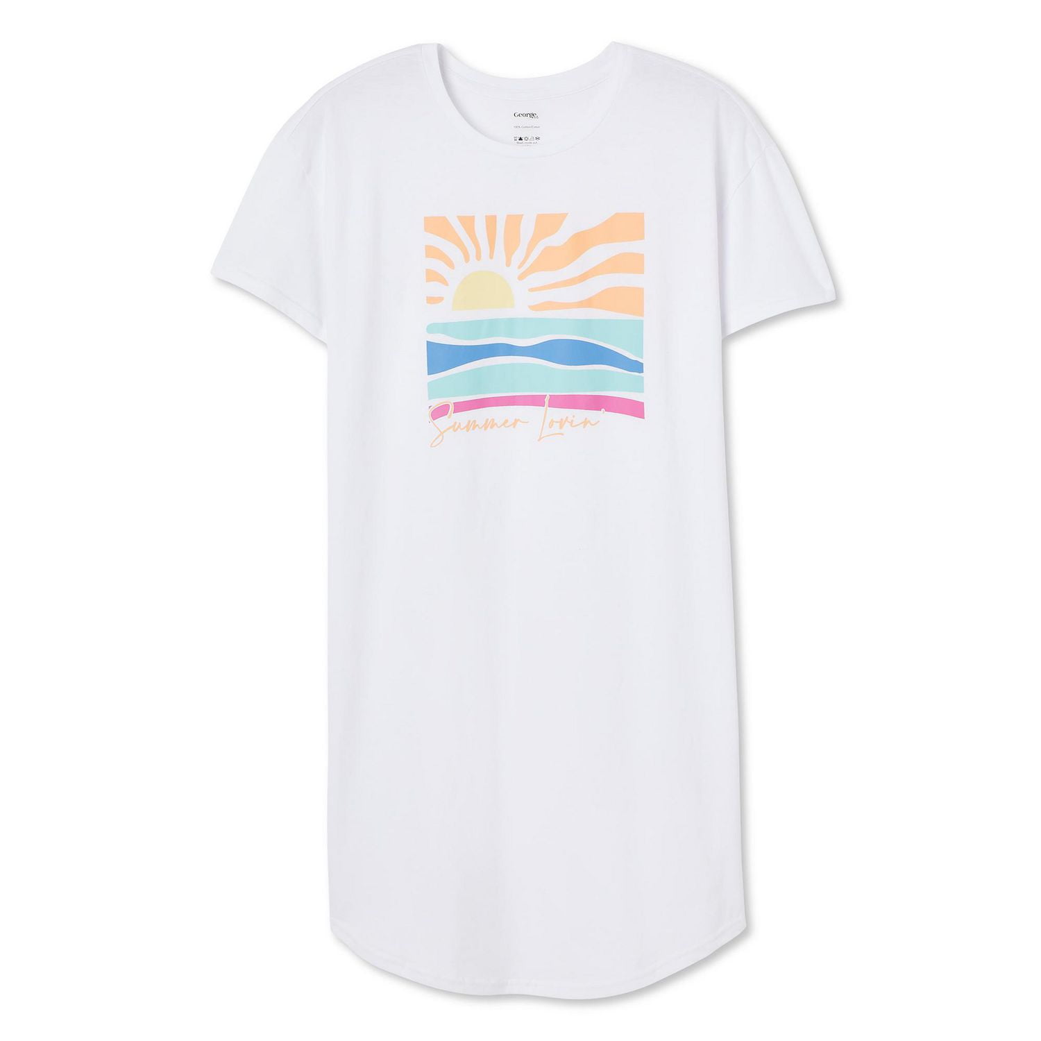 George Women's Crew Neckline Nightshirt