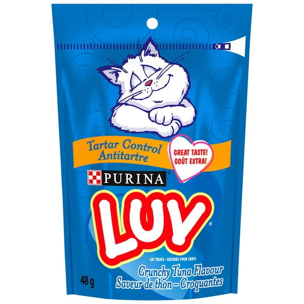 Croquantes antitartre saveur de thon gâteries pour chats LUV de PurinaMD