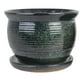 Jardinière en céramique de hometrends de 12 po en vert Taos – image 1 sur 1