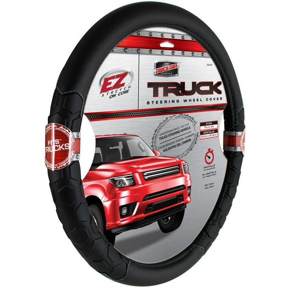 Truck Tuff Heavy Duty Truck Sized Steering Wheel Cover, Heavy Duty Truck Sized Steering Wheel Cover