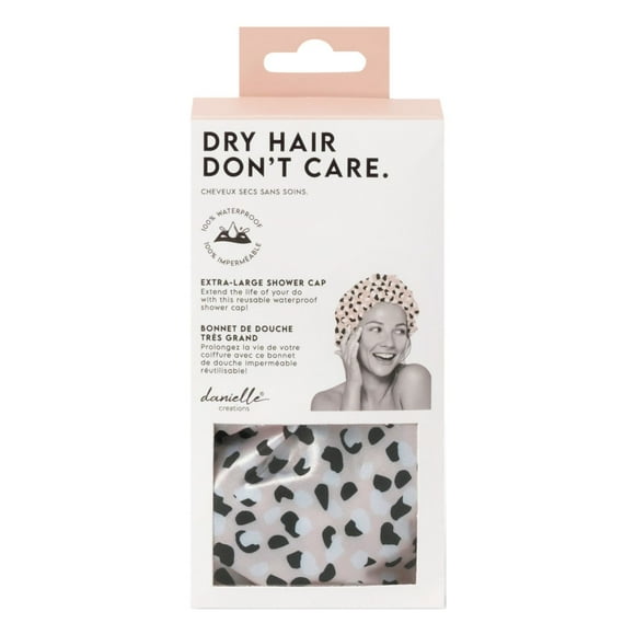 Danielle Creations XL Shower Cap, Nude, Danielle Creations Waterproof Shower Cap