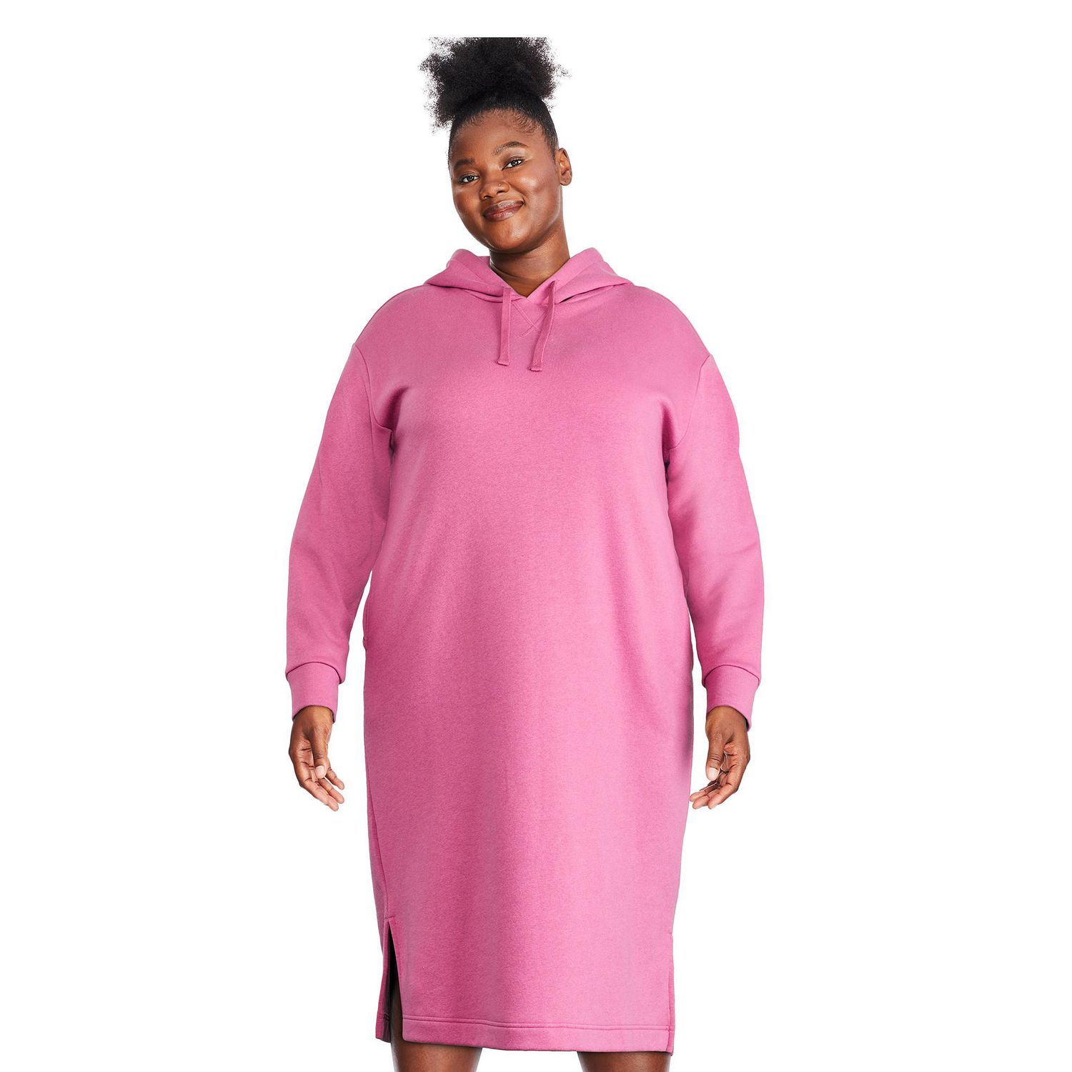 Robe mi-longue à capuchon George Plus pour femmes