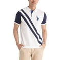 thumbnail image 1 of U.S. Polo Assn. Polo Piqué Color Block Pour Hommes, 1 of 4