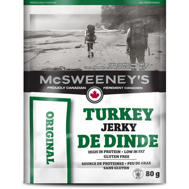 McSweeney's Original Turkey Jerky, 80 g Walmart.ca