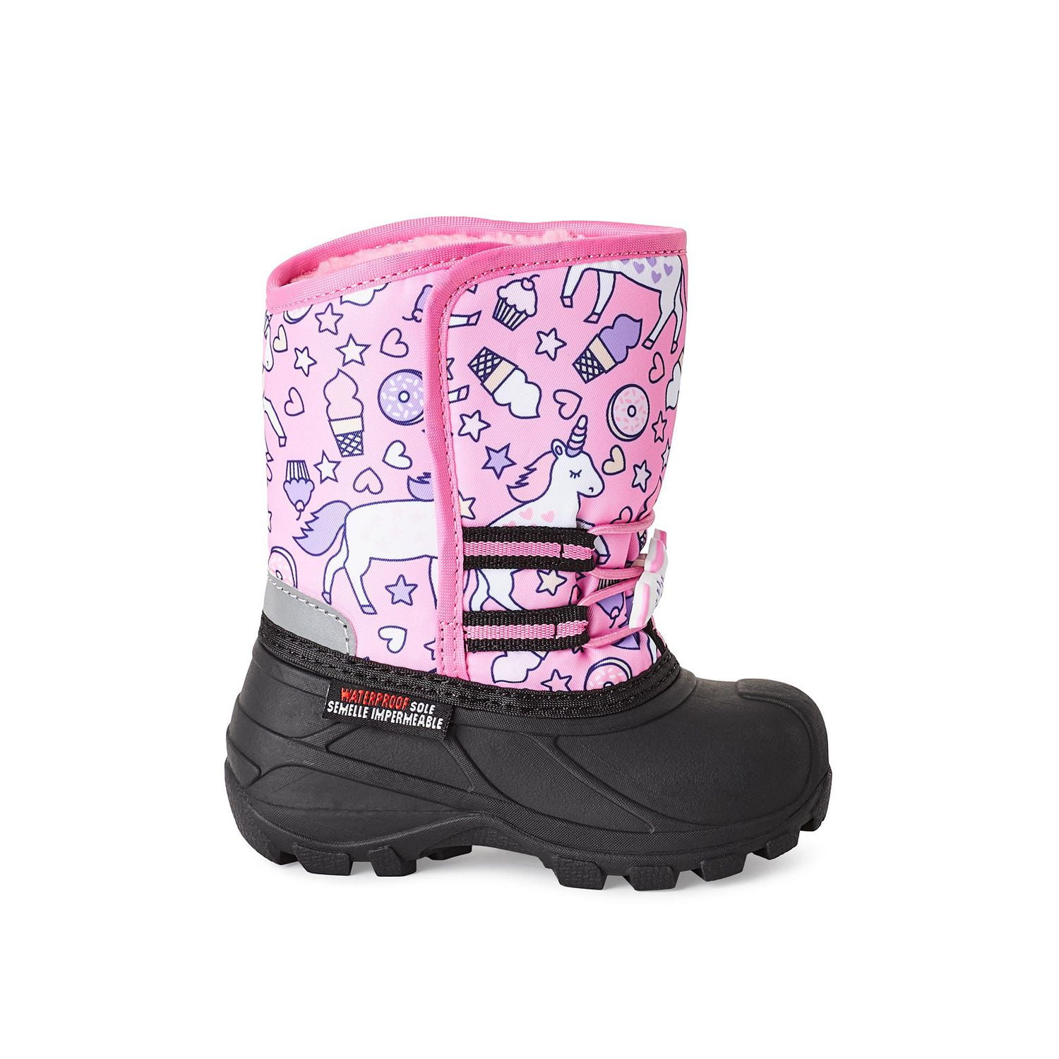 George Toddler Girls Ice Cream Winter Boots Sizes 4 10