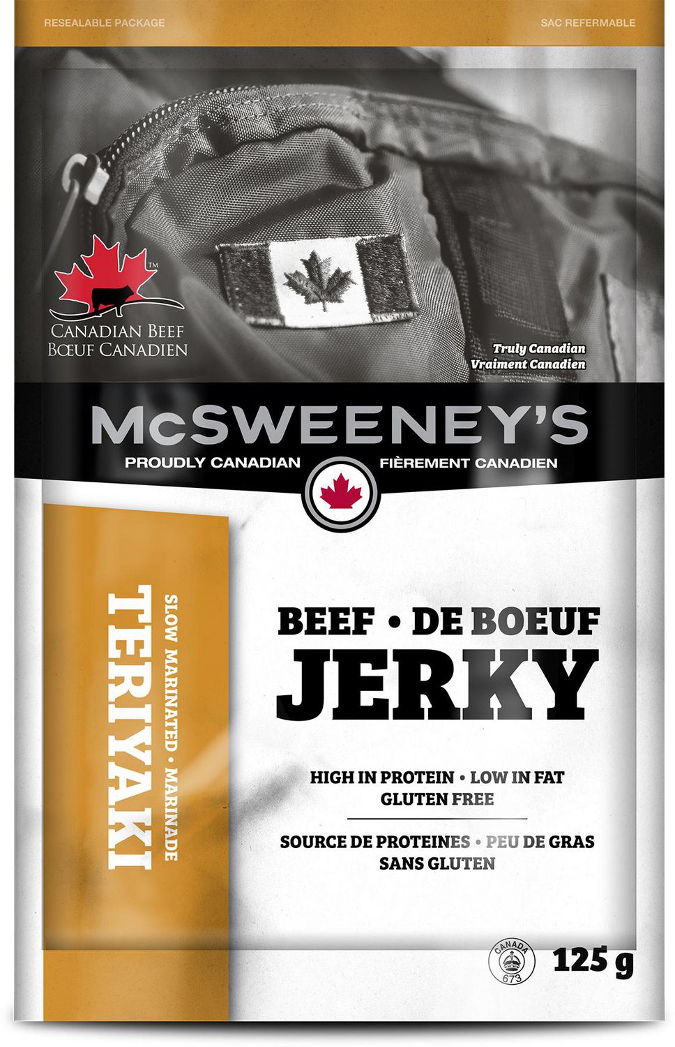 McSWEENEY'S (Gluten Free) Teriyaki Beef Jerky Walmart Canada