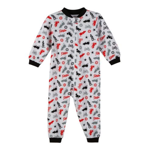 Pyjama George pour bébé à glissière pleine longueur