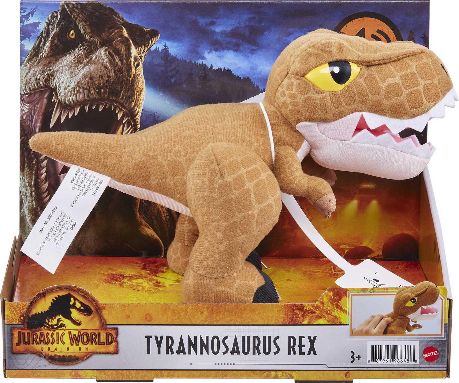 Jurassic World Sound Plush Tyrannosaurus Rex - Walmart.ca