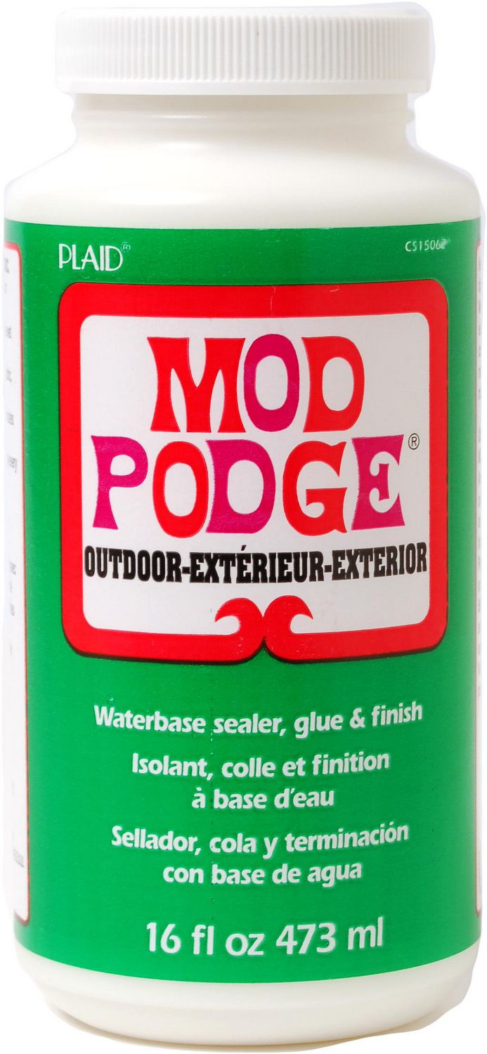 Mod Podge CS11202 Waterbase Sealer, Glue & Decoupage Finish, 16 oz