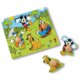 Melissa & Doug Puzzle géant à bouton en bois Disney Bebe Mickey Mouse et ses amis – image 1 sur 1