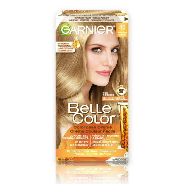 Garnier Belle Color Permanent Hair Dye, 560 Red Auburn, 100% Grey ...