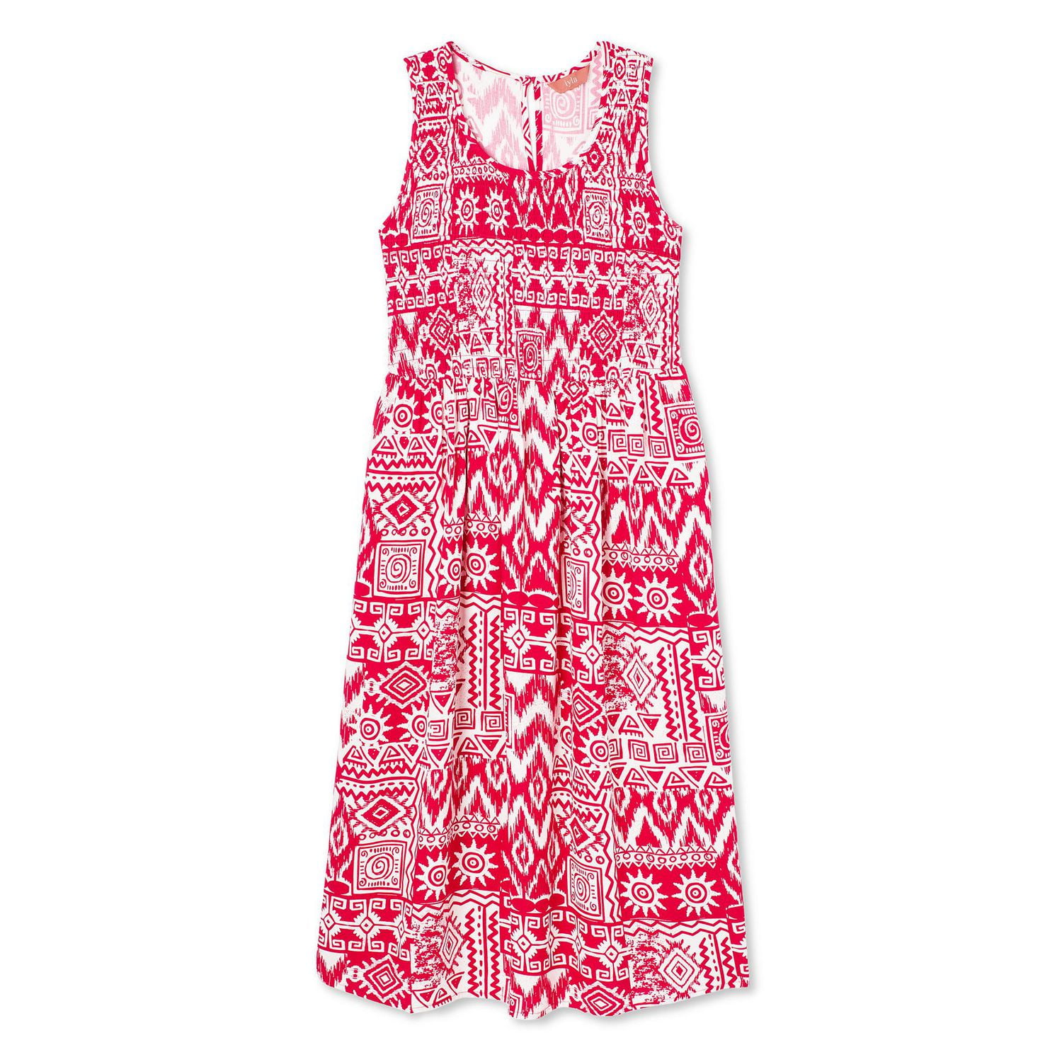 Iyla Women's Smocked Sleeveless Dress