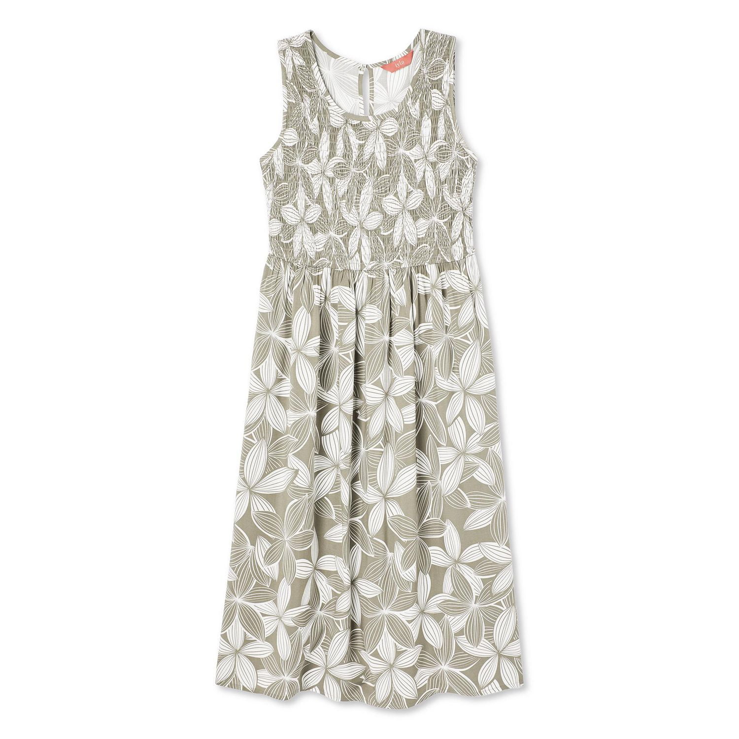 Iyla Women's Smocked Sleeveless Dress