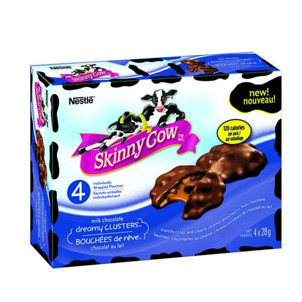 Skinny Cow - Bouchée de rêve chocolat au lait Skinny Cow Bouchée de Rêve chocolat au lait 4x28g