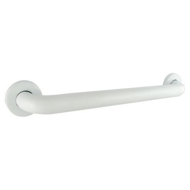 Barre d’appui 45,72 cm (18 po) pour salle de bain – Fini blanc