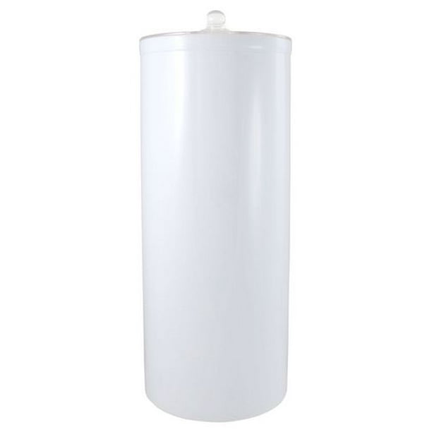 Porte-papier hygiénique en supplément en fini blanc