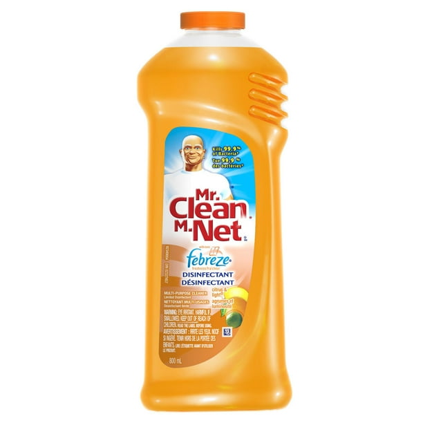 Nettoyant désinfectant multi-usages de Mr Clean avec Fraîcheur de Febreze - agrumes et luminosité