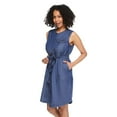 thumbnail image 2 of Iyla Women's Button Front Sleeveless Dress, 2 of 6
