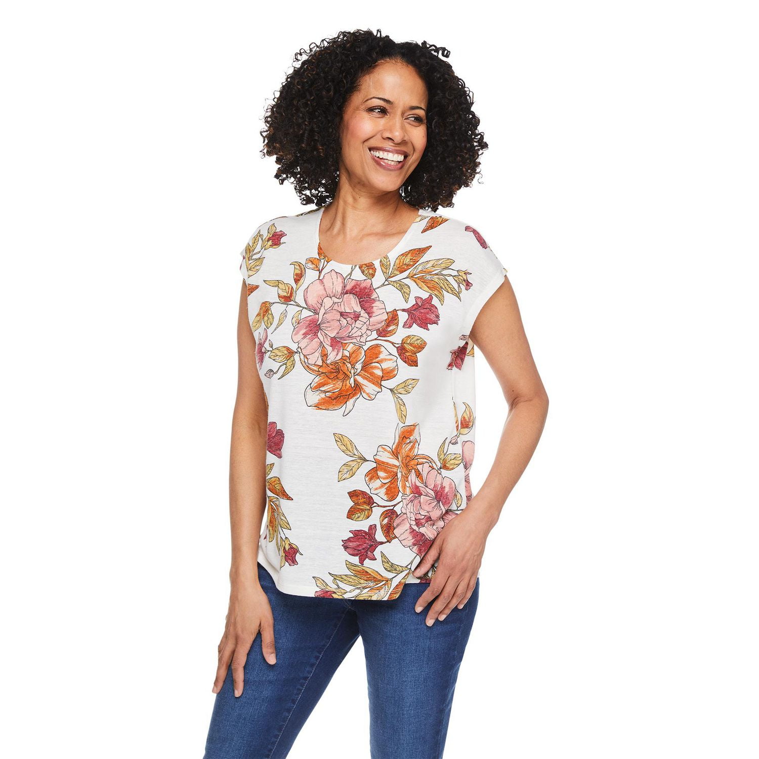 T-shirt en lin Iyla pour femmes
