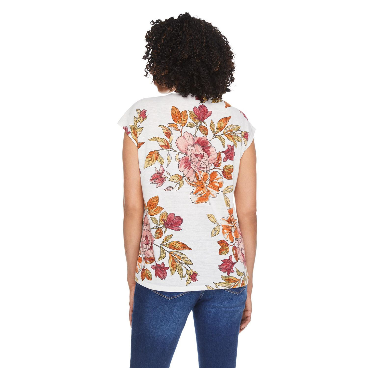 T-shirt en lin Iyla pour femmes