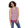thumbnail image 1 of Iyla Women's Sleeveless Printed Knit Top, 1 of 6